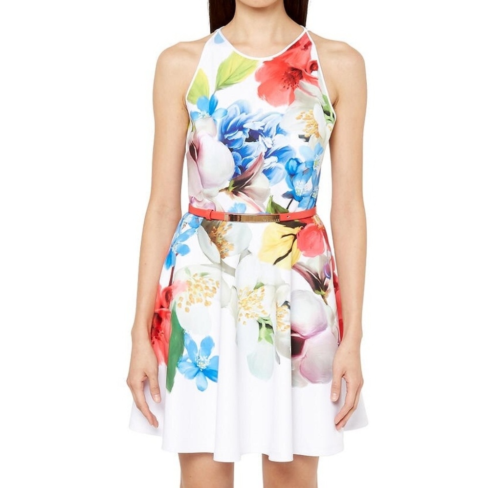 TED BAKER Forget Me Not Skater Dress